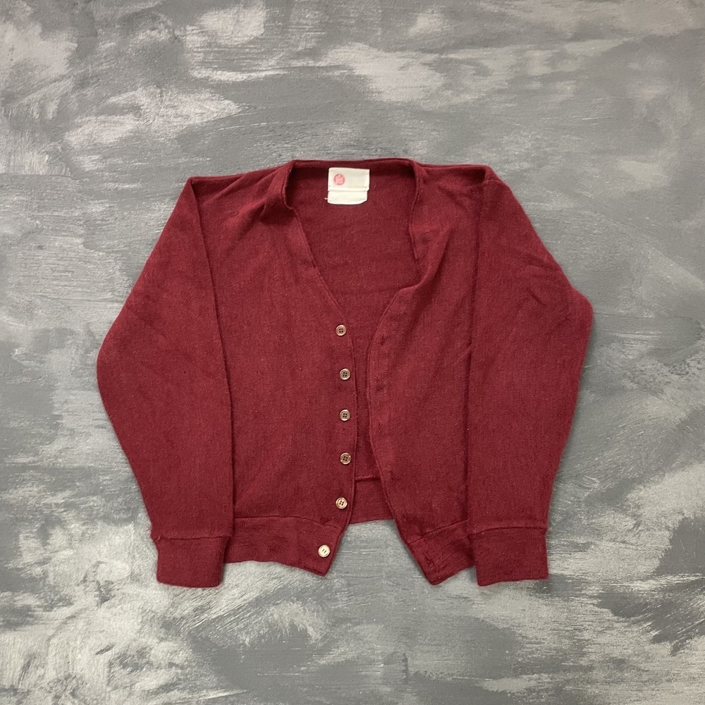 Vintage Sears kings road cardigan button up mens medium reed 1970s